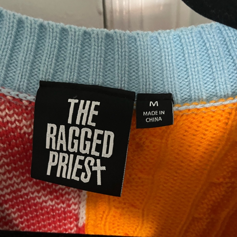 The Ragged Priest Colorful Patchwork Cardigan - Picture 5 of 5